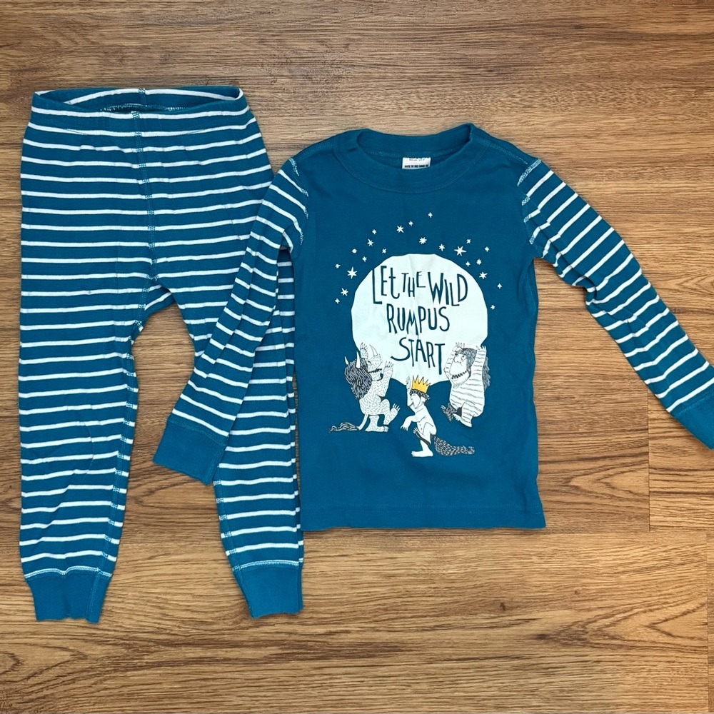 Hanna Andersson Where the Wild Things Are Long John Pajama Set